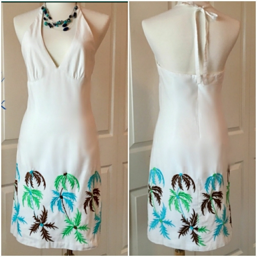 MILLY HALTER DRESS